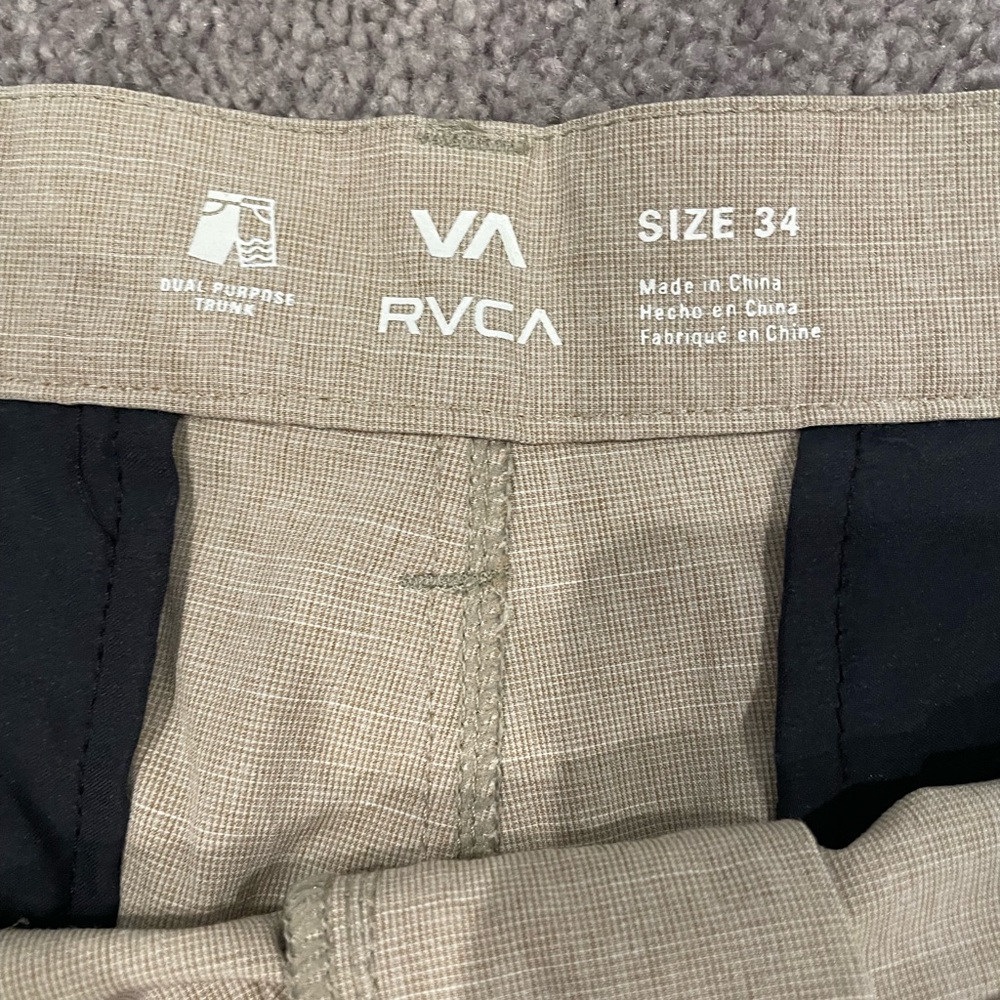 RVCA Men’s Shorts- size 34